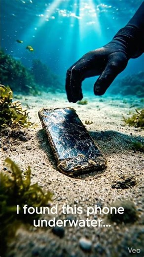 This Phone Was Lost at Sea