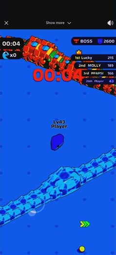 🔥My best play ever in snake clash! 🏆 #snakeclash #mobilegame💥 #snakeclashhighlights🎖️#pro #snake