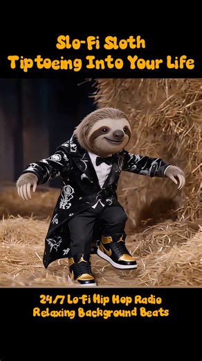 Slo-Fi Sloth: 24/7 Lo-Fi Hip Hop Radio 🦥🎧