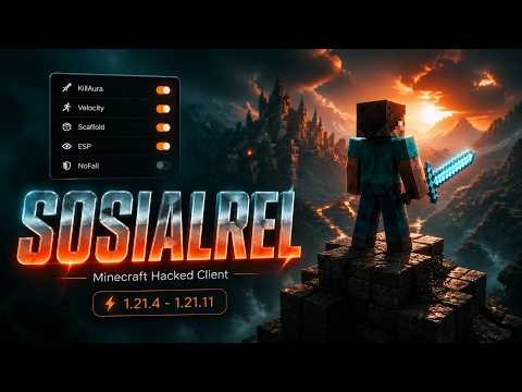 Sosialrel - Secretly Track ANY Player on ANY Minecraft Server... | Hacked Client