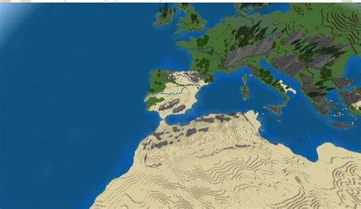 The Earth Minecraft Map