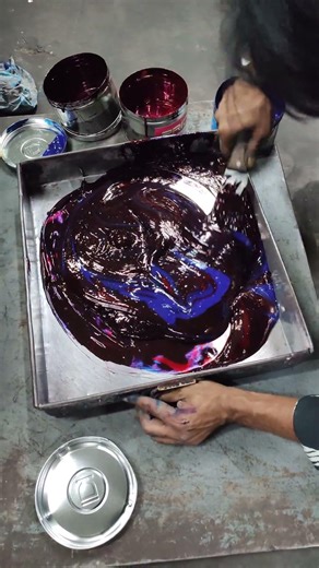 Amazing Color Mixing Process