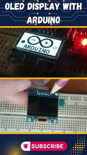 Arduino OLED Screen in Action! (SSD1306 I2C) #arduino #arduinotutorial #arduinoproject