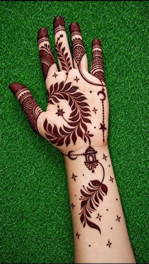 Eid special Easy Moon mehndi design | mehandi ka design | mehndi designs | mehndi ke designs