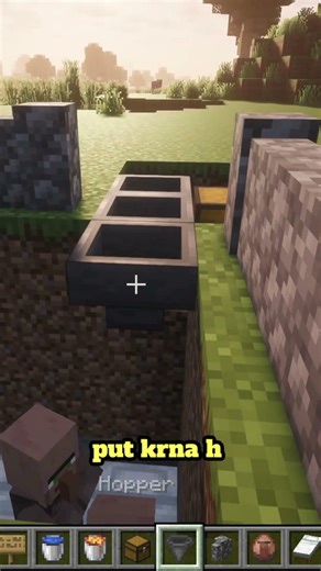 Stop Mining Iron… Build This OP Iron Farm 😳 #minecraft #gaming #minecraftshorts #ironfarm