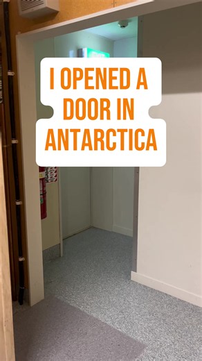 I opened a door in Antarctica | antarctica