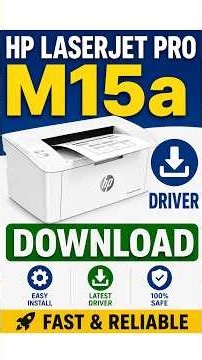 HP LaserJet Pro M15a Driver Download & Install 🖨️ | Windows 11