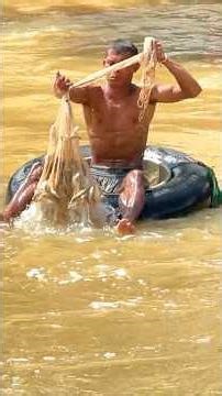 Real Life 100% Cast Net Fishing 3Kg In River At The Countryside (Part 1526) #fishing #fish #new