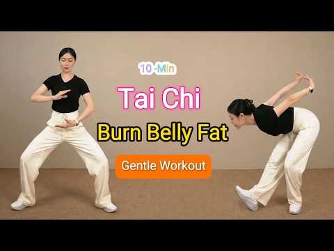 10 Minute Beginner Friendly Tai Chi Workout for Weight Loss, Energy Boost & Body Relaxation