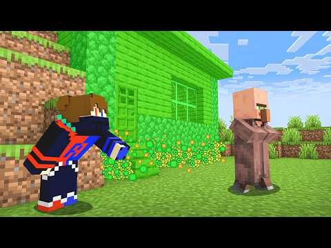 I Found Villagers Secret House In Minecraft