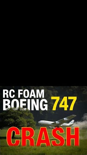 RC Boeing 747 CRASHES Into a Tree!