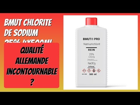 AVIS (2026) : BMUT Chlorite de Sodium 25% 4x500ml. DÉTAILS