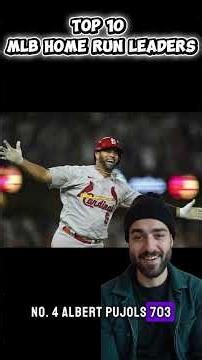 TOP 10 MLB HOME RUN LEADERS