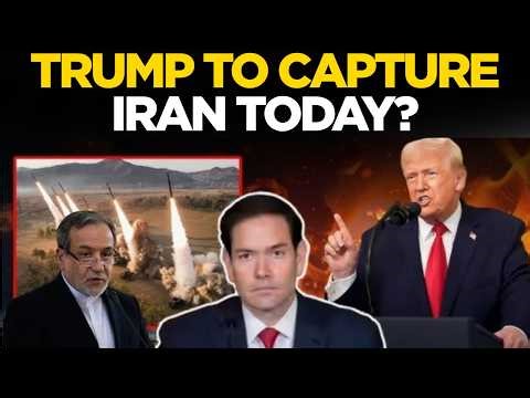 US Iran War LIVE | Trump To Capture Iran Soon, Moves More Military Fleets Towards Iran | World News