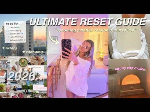 PREP WITH ME FOR 2026★ vision board, goal setting + LOCKING IN
