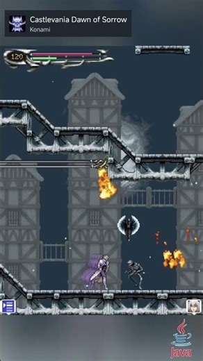 Castlevania Dawn of Sorrow 🔥🔥🔥 #javagames #gaming #games #gameplay