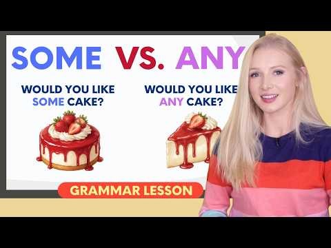 SOME and ANY - Complete English Grammar Guide