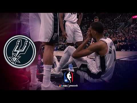 Victor Wembanyama in concussion protocol, ruled out of Game 2 after face-first fall | NBA on NBC