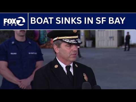 FULL PRESSER: 3 missing from sunken boat in SF Bay | KTVU