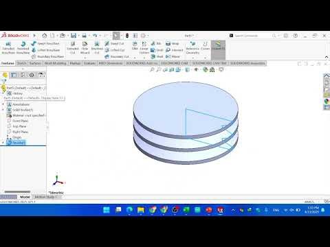 Solidworks tutorial exercise 78 Pulley in solidworks 2025