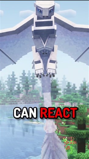 Light Fury in How to Train your Dragon in Minecraft #shorts