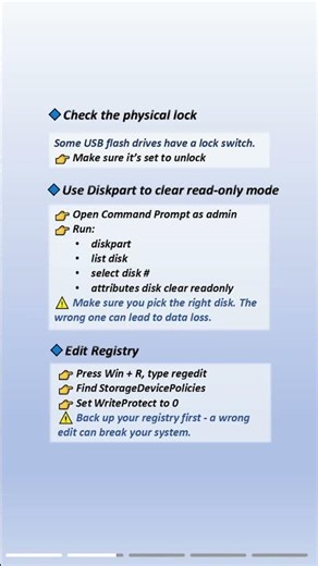 USB Flash Drive Stuck in Read Only Mode? Fix It Fast