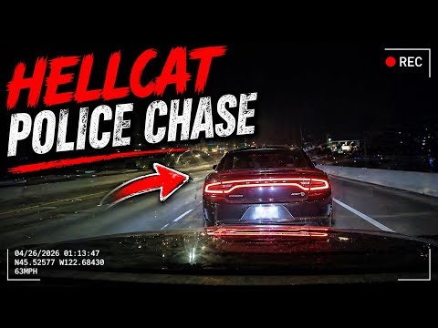 INSANE Hellcat Police Chase… This Got Crazy 😳