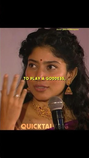 Sai Pallavi on Playing Sita Maa in Ramayana 🤍✨