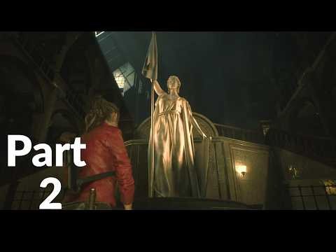 Resident Evil 2 Walkthrough Gameplay Part 02 - What now? (Full Game)| Claire Redfield Story