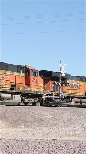 Caught This BNSF 7848 Z Train on Camera 10-4-2026 #railroad #trainspotting #bnsf