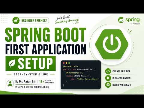 Spring Boot || Project Setup || Mr. Ratan sir || Day-3