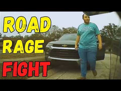 This Aggressive Road Rager Picked a Fight With the Wrong Vehicle