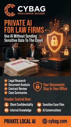 ChatGPT cannot be used by Law Firms - Use Private AI Only. - Cybag.com