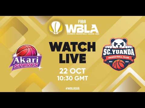 Akari Sparks v Sichuan Yuanda Meile | Full Basketball Game |FIBA Women's Basketball League Asia 2026