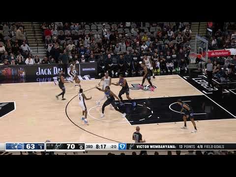 Wemby Goes Full ALIEN MODE in This SEQUENCE 👽🔥