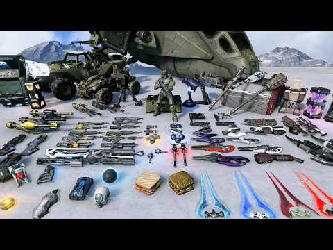 Halo Infinite - All Weapons and Equipment - Reloads, Idle Animations and Sounds (ALL DLC)