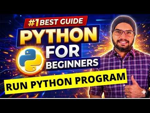 #11 How to Run Python Program in Terminal & Command Prompt?