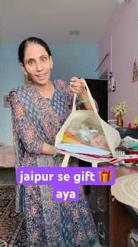 ye gift 🎁 jaipur Se Aaja / How do I unbox a gift? / ghamu saran #shorts #unboxingvideo