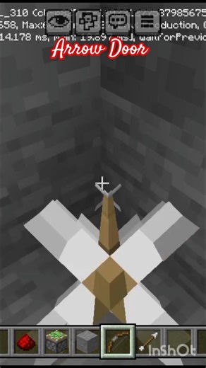 How to Make Arrow Door in Minecraft 🏹🚪