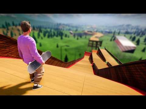 I Skated a MEGA RAMP That Gets Harder Every Jump (Reskate)