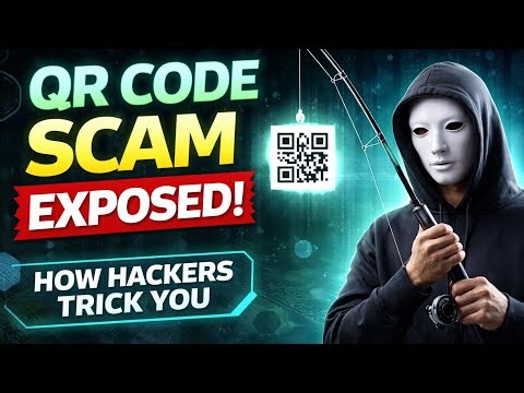QR Code Scam Se Bacho ⚠️ Hackers Ka Secret Trick😱😨