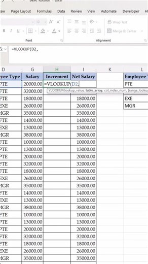 #41 Excel Interview Challenge | Lookup the data using Vlookup How ? #excel #excelshorts #guideofmad