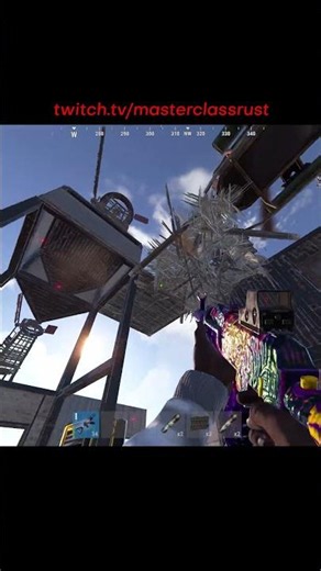 POV: 100 rocket raid defence #rust #rustsolo