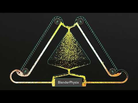 Blender Particle Simulation 4