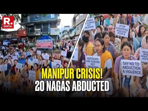 Manipur Unrest: Naga Women Protest For Release Of 20 Abducted Civilians | Ground Report