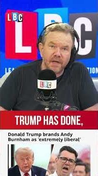 James O'Brien reacts to Trump's advice for the UK