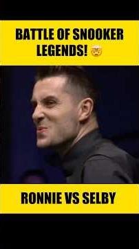 One of Snooker’s Greatest Rivalries 🤯🎱 | Ronnie vs Selby | NIO 2018