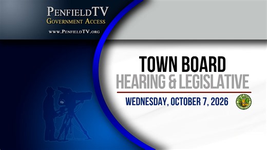 Town Board: Legislative Session -- 10.07.2026