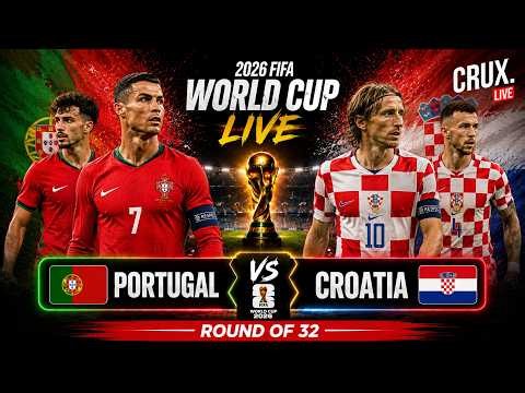 Portugal vs Croatia Match LIVE | FIFA World Cup | POR V CRO | Cristiano Ronaldo | CR7 | Luka Modric
