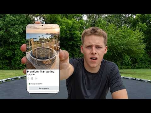 I Bought the CHEAPEST and MOST EXPENSIVE Trampoline on Facebook Marketplace